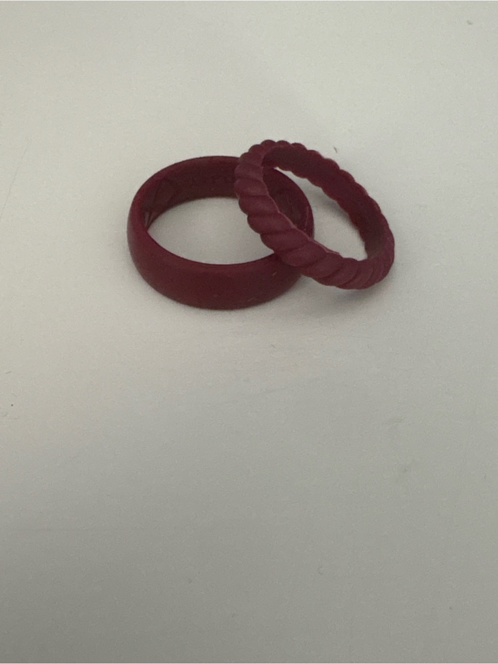 Mixed Color Twisted Ring Set - Picture 6 of 6